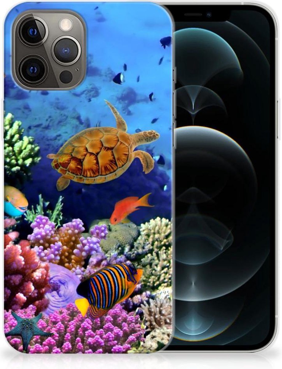 iPhone 12 Pro Max TPU Hoesje Vissen