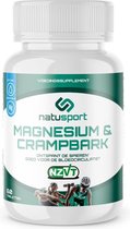 Natusport NZVT Supplement Magnesium & Crampbark - 60 tabletten