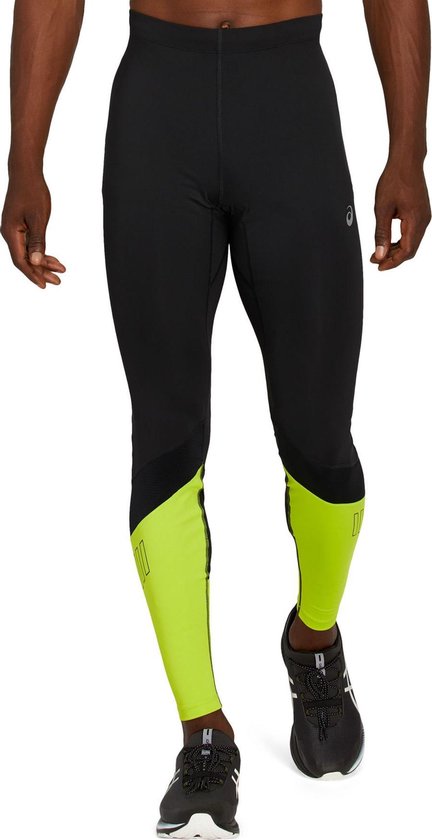 Asics Sportbroek - Maat XL - Mannen - zwart,neon geel | bol.com