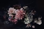 Vintage flowers 90 x 60  - Dibond + epoxy