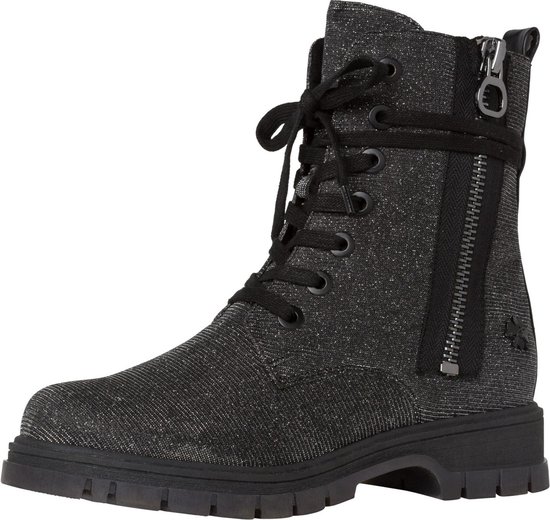 Marco Tozzi By Guido Maria Kretschmer veterlaarsjes Zwart-41 | bol.com