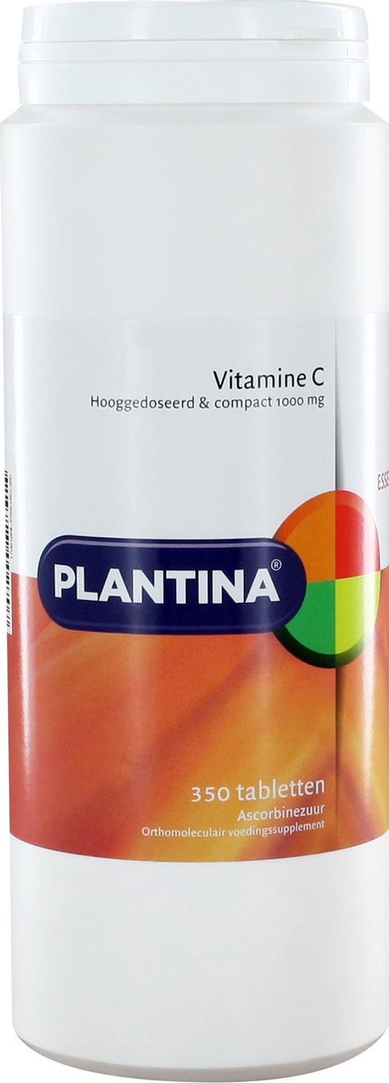 Goedkoopste Plantina Vitamine C 1000 mg - 350 Tabletten - Vitaminen