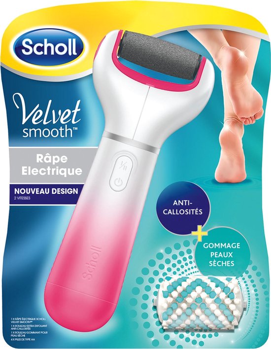 Scholl Velvet Smooth Voetvijl Roze Extra | bol.com