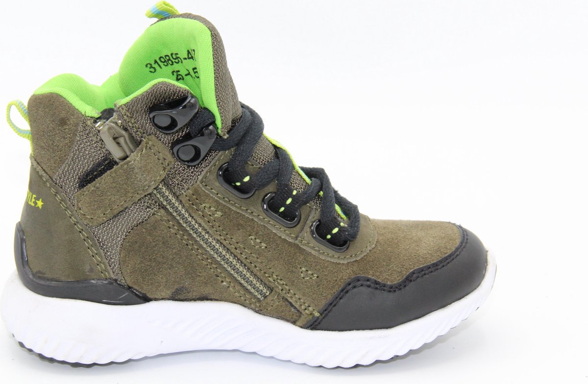 Track Style enkelhoge groene sneaker- 319895467- breedte 3 5