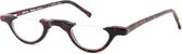 Leesbril Topless 2110 01-Zwart / Bordeaux Rood-+1.50 +1.50