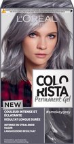 6x L'Oréal Permanente Haarkleuring Colorista Smokey Grey