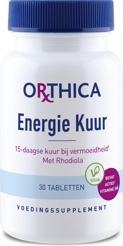 Orthica Energie Kuur (voedingssupplement) - 30 tabletten