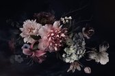 Vintage flowers 150 x 100  - Plexiglas