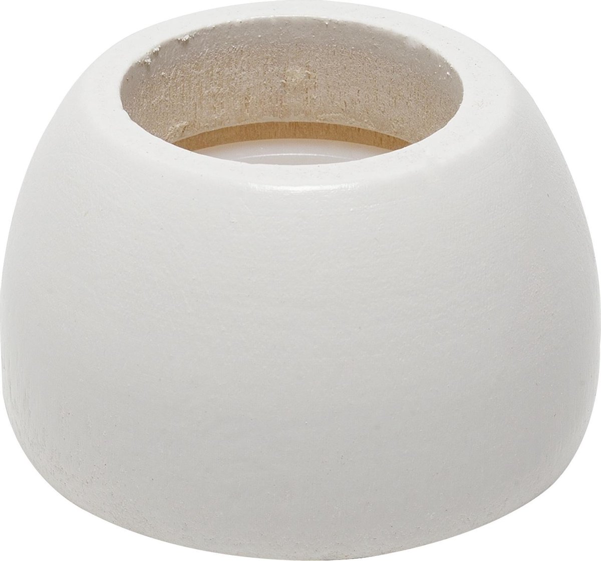 Intensions Natural - steun voor roede halfrond - ø28 mm - 2 stuks - Wit