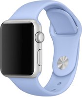 watchbands-shop.nl bandje - bandje geschikt voor Apple Watch Series 1/2/3/4 (38&40mm) - Lila - M/L