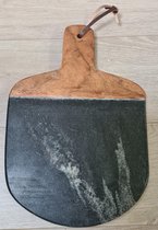 Snijplank marmer - zwart - presenteerplank