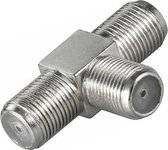 Coax splitter / coax verdeler voor F connectoren