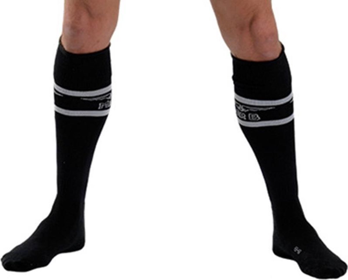 Mister b urban football socks with pocket black 38 - 41