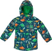 Stephen Joseph - Regenjas voor jongens - Dino - Donkerblauw - maat 92-98cm