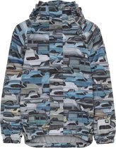 MOLO - Regenjas voor jongens - Waiton Cars - Blauw/Multi - maat 92-98cm