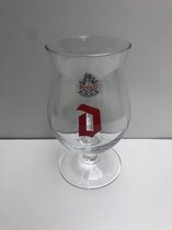 Duvel Bierglas - 33cl (Set van 3) - Origineel glas van de brouwerij - Glas op voet - Nieuw