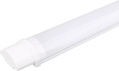 LED Batten - LED Balk - Aigi Tynom - 40W - Waterdicht IP65 - Natuurlijk Wit 4000K - Mat Wit - Kunststof - 120cm