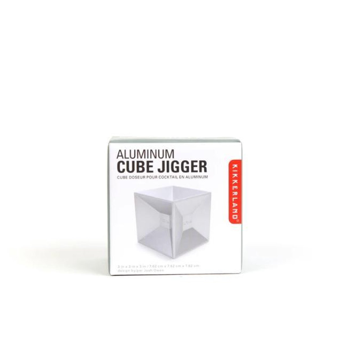 Kikkerland Jigger Cube