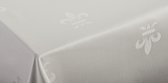 Tafelkleed Franse lelie ivoor 150 x 200 (Hotelkwaliteit: 250 gr/m2) - geweven - off white