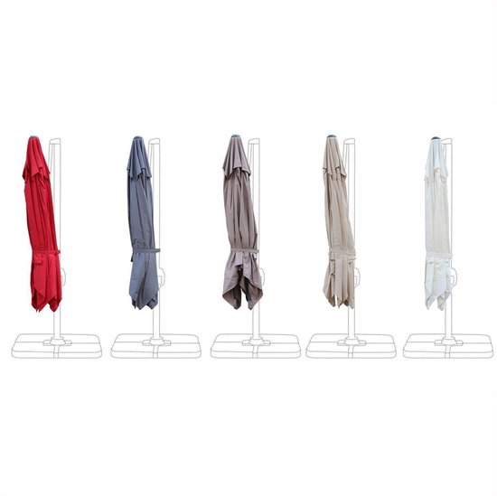 Vervangingsdoek voor Falgos parasol 3x3m | bol.com