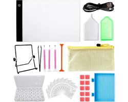 A2 Led Lichtbak voor Tekenen - 3 lichtsterktes - Lightpad diamond painting  – Lightpad