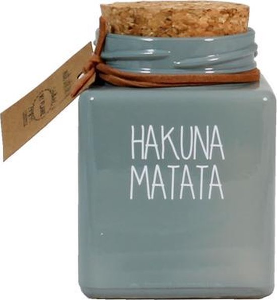 Ma Flame - Hakuna Matata - Bougie de soja - 35 heures de combustion