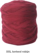 XXL wol- Merino Lontwol-1 kg robijn