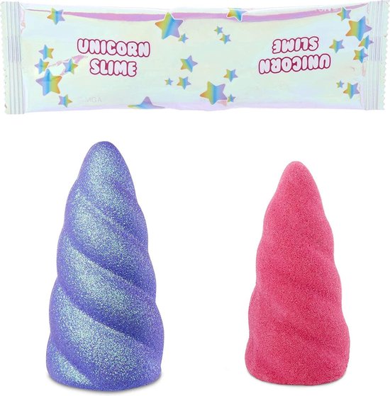 SLIME POOPSIE UNICORN CRUSH corne licorne paillettes surprise pas