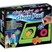 Diamant Toys Glow Pad Tekenbord Spiraalkunst Groen
