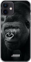 iPhone 12 Mini Hoesje Transparant TPU Case - Gorilla #ffffff