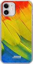 iPhone 12 Mini Hoesje Transparant TPU Case - Macaw Hues #ffffff