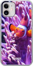 iPhone 12 Mini Hoesje Transparant TPU Case - Nemo #ffffff