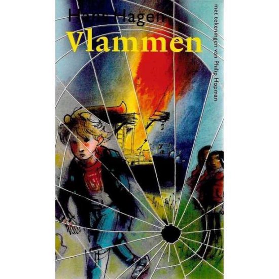 Cover van het boek 'Vlammen' van Hans Hagen