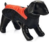 Hondenjas – Regenjas - Waterproof - Rood/Zwart - 28 cm