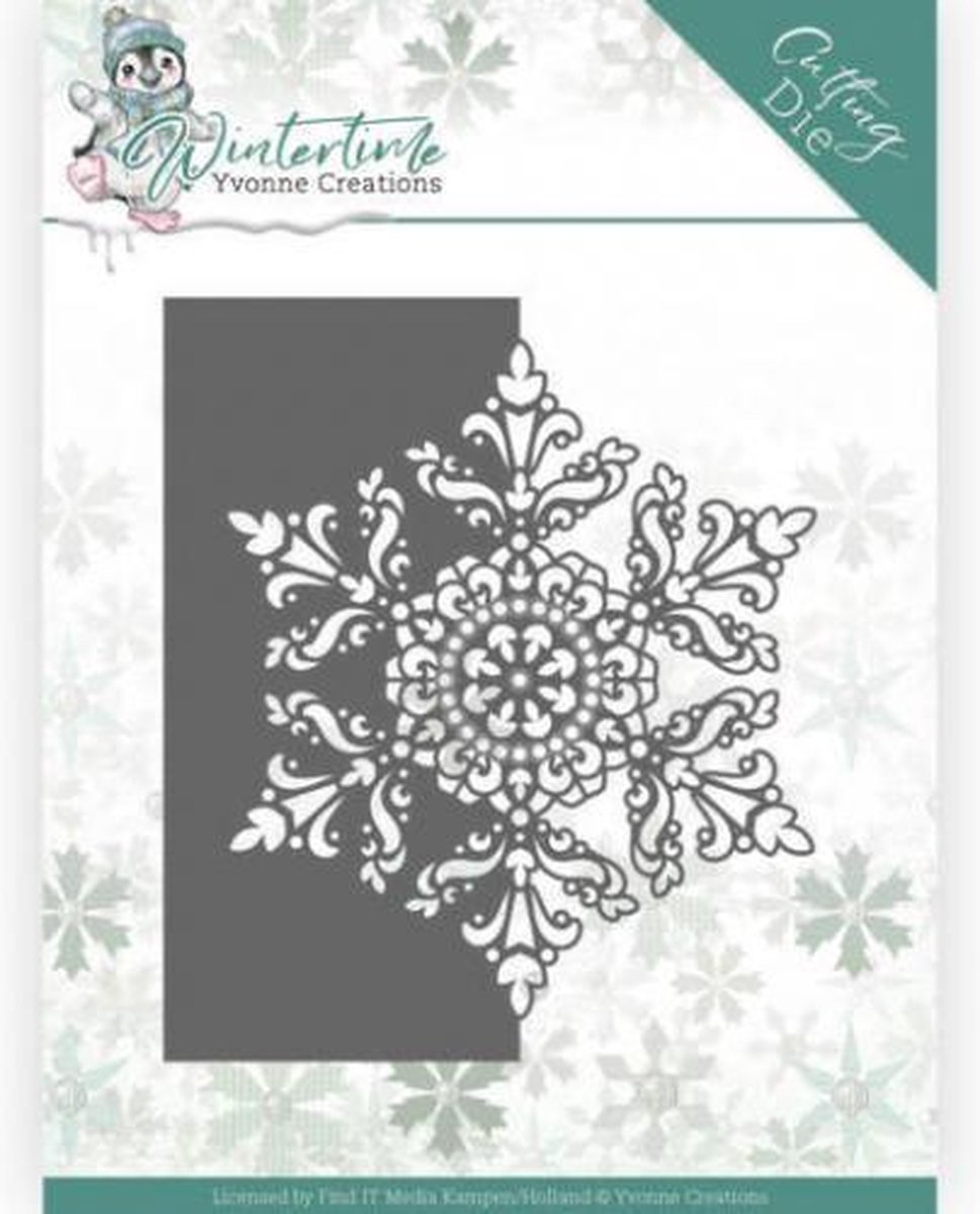 Snowflake Border - Wintertime Cutting Dies by Yvonne Creations