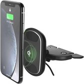 iOttie | iTap 2 Wireless Fast Charging CD Slot Mount | Zwart