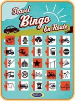 Autobingo reisspel voor kinderen - Travel Bingo - Set van 2 auto bingokaarten