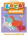 Afbeelding van het spelletje Loco Bambino - Boekje - Puzzelen met Dikkie Dik - 3/5 Jaar