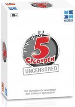 5 Seconden Uncensored - Kaartspel - Spellen voor Volwassenen - 18+ Spel - Party Game