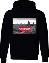 Hoodies adults - Red block