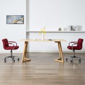 Eetkamerstoelen verstelbaar set van 2 stuks (Incl LW anti kras viltjes) - Eetkamer stoelen - Extra stoelen voor huiskamer - Bureau stoel - Dineerstoelen – Tafelstoelen