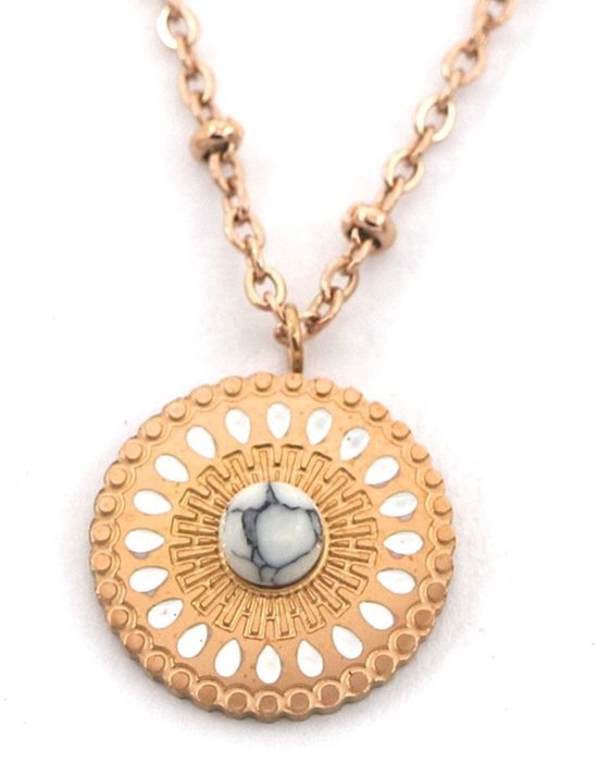 Ketting met discobal - Alles voor een DISCO themafeest