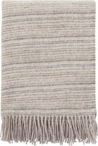 Plaid Wol Klippan Alaska - Deken - Woon accessoire - wollendeken -Beige- Sand