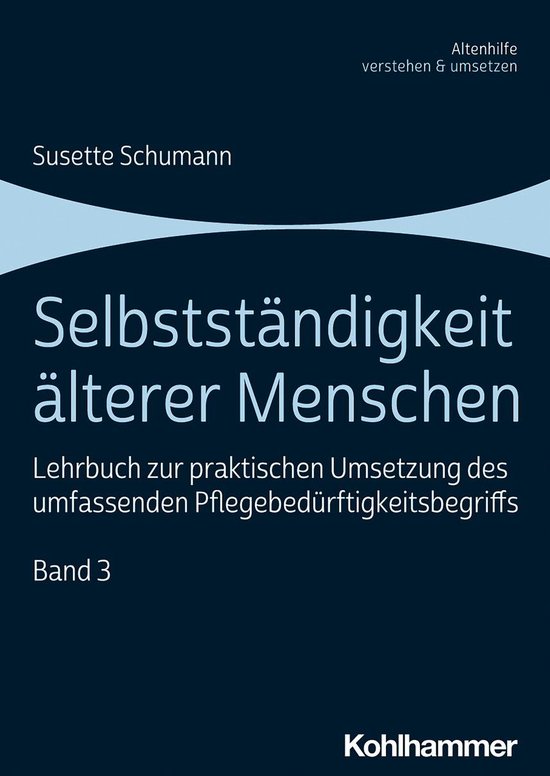 Selbstständigkeit älterer Menschen - cover