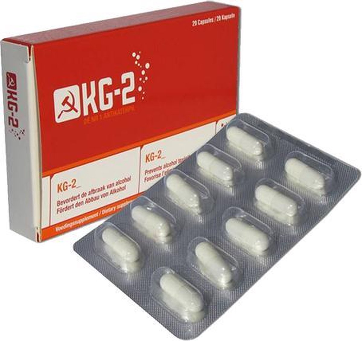 Goedkoopste KG-2 - Anti-kater