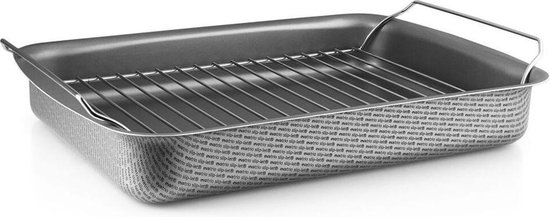 Braadslede - 30 x 22 cm - Grijs - Eva Trio
