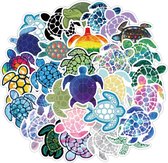 Colorful turtle | sticker set | vinyl stickers |41 stuks