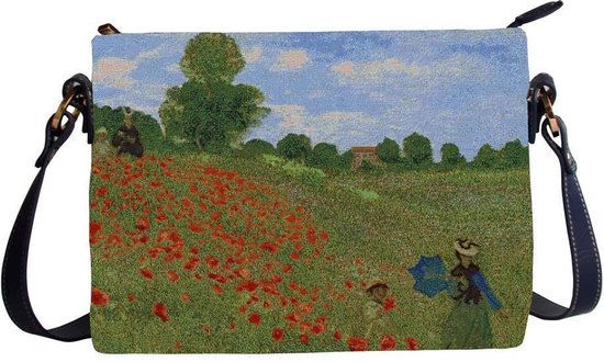 Sac bandoulière Signare - Poppy Field- Claude Monet