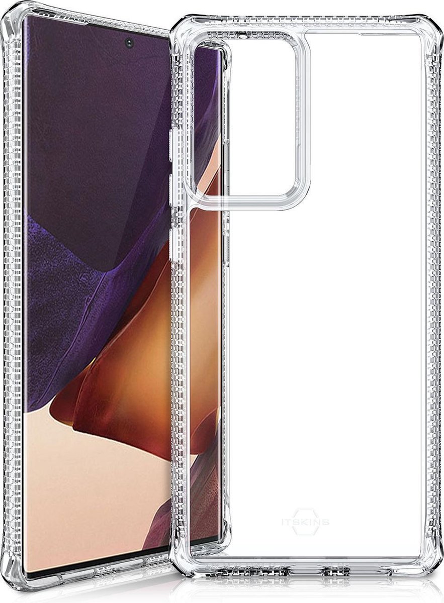 ITSkins Hybrid cover voor Samsung Galaxy Note 20+ - Level 2 bescherming - Transparant