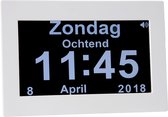 Sprekende klok met Nederlandse spraak en touchscreen